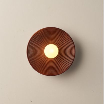 Wabi-Sabi Wall Lamp Japanese Retro Restaurant Background Wall Lamp-labpiecesign