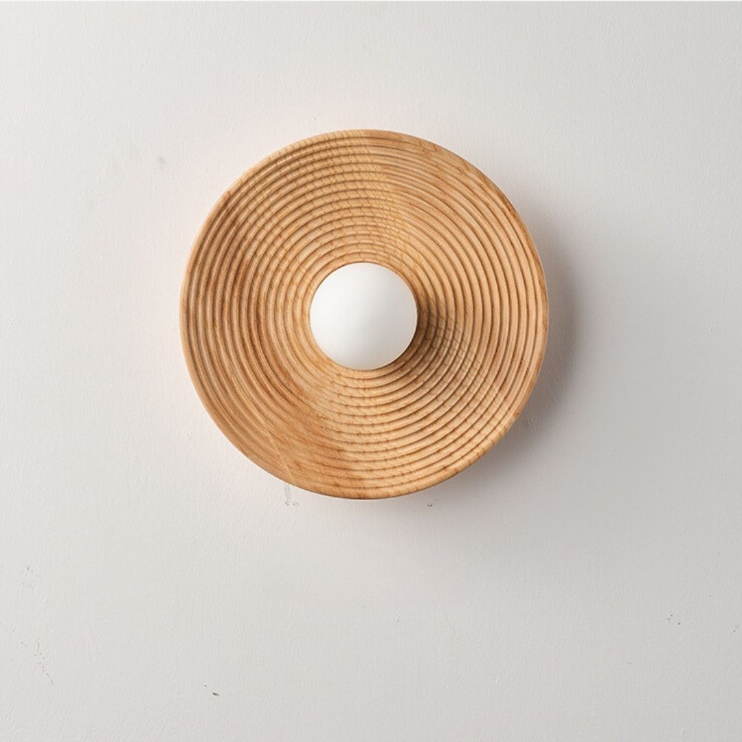 Wabi-Sabi Wall Lamp Japanese Retro Restaurant Background Wall Lamp-labpiecesign