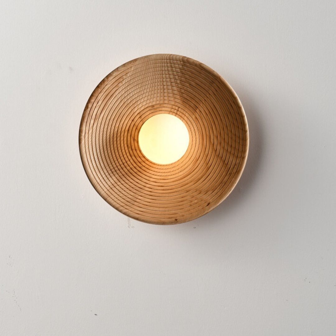 Wabi-Sabi Wall Lamp Japanese Retro Restaurant Background Wall Lamp-labpiecesign