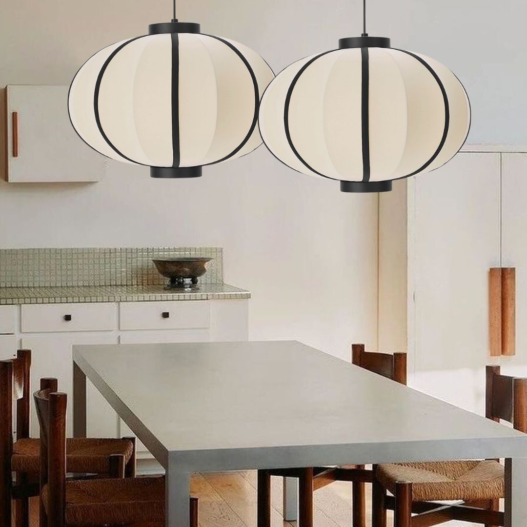 Modern Oriental Lantern Pendant Lamp Japanese Hanging Light-labpiecesign