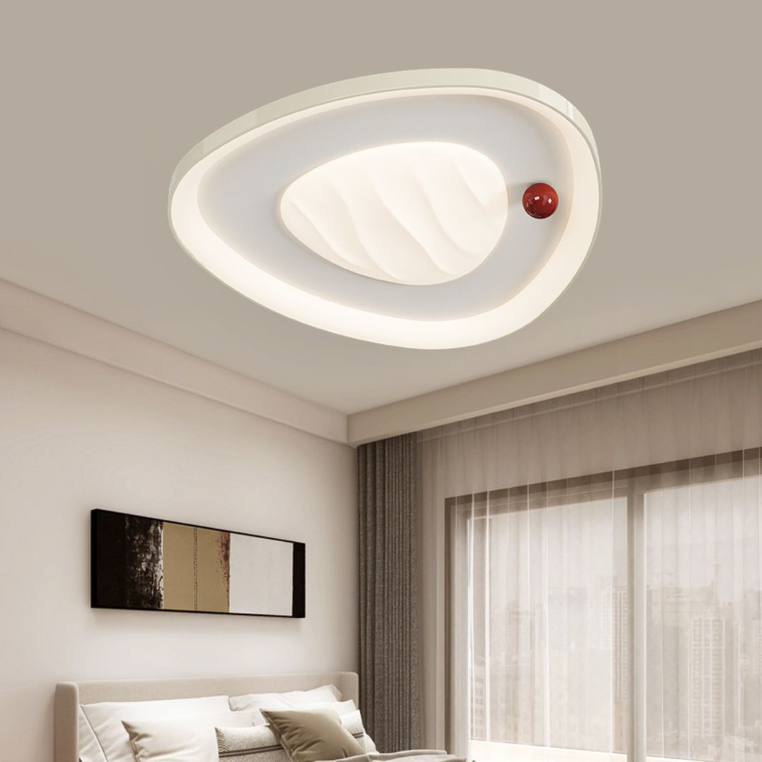 2024 new cream style Master bedroom triangle modern ceiling light-labpiecesign