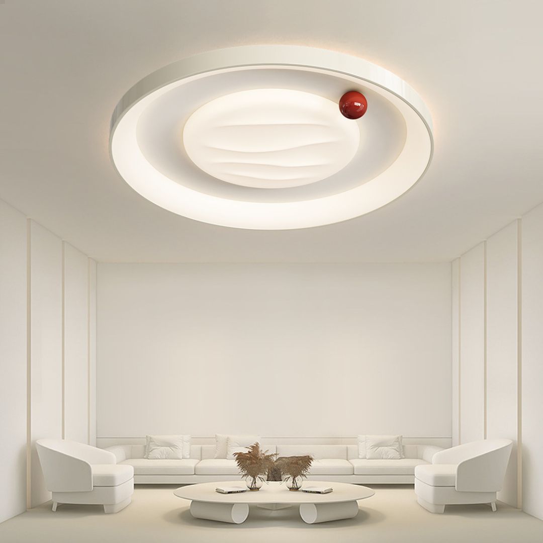 Master bedroom ceiling light 2024 new cream style bedroom light simple modern ceiling light-labpiecesign