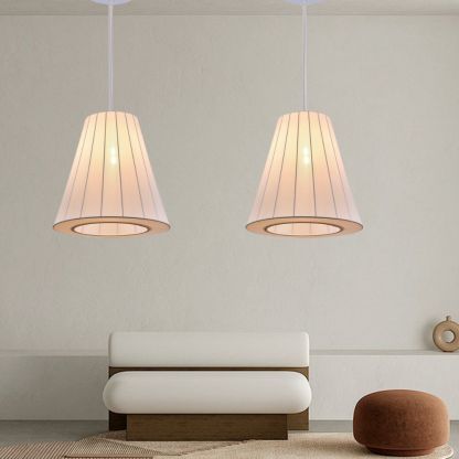 Silk bubble chandelier wabi-sabi style medieval restaurant French pendant light-labpiecesign