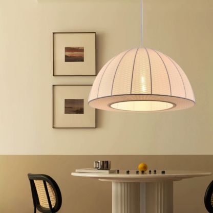 Silk bubble chandelier wabi-sabi style medieval restaurant French pendant light-labpiecesign