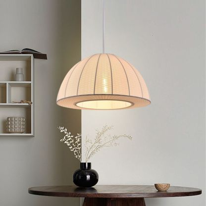 Silk bubble chandelier wabi-sabi style medieval restaurant French pendant light-labpiecesign