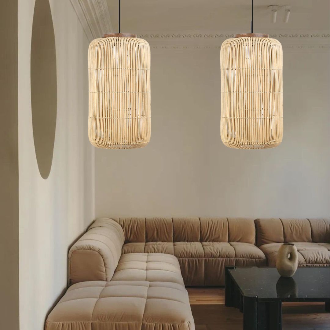 Barrel Hanging Lamp Charcoal-labpiecesign