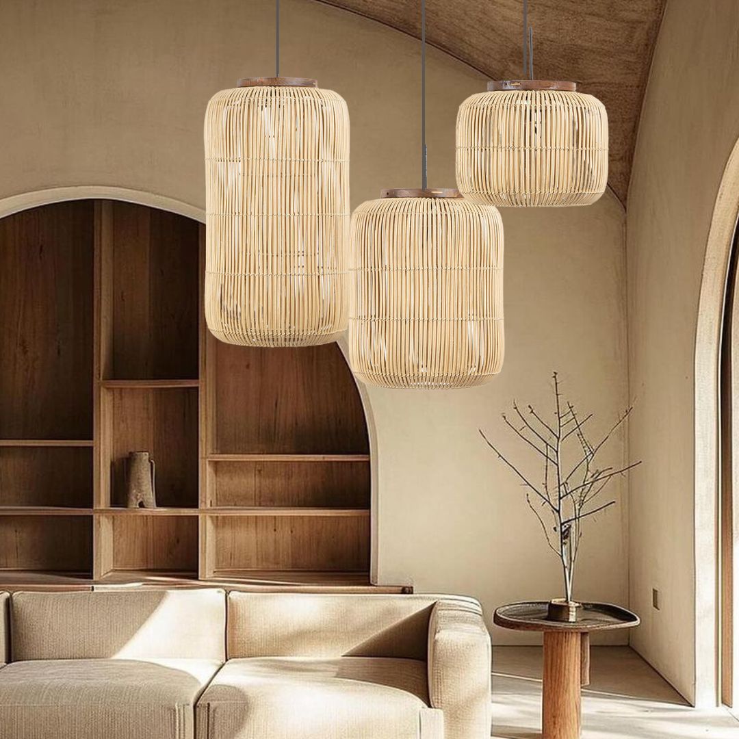 Barrel Hanging Lamp Charcoal-labpiecesign