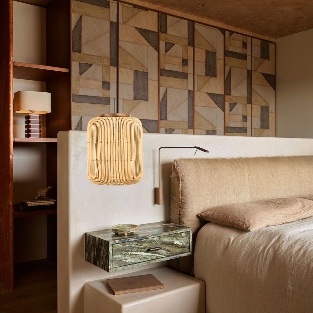 Barrel Hanging Lamp Charcoal-labpiecesign