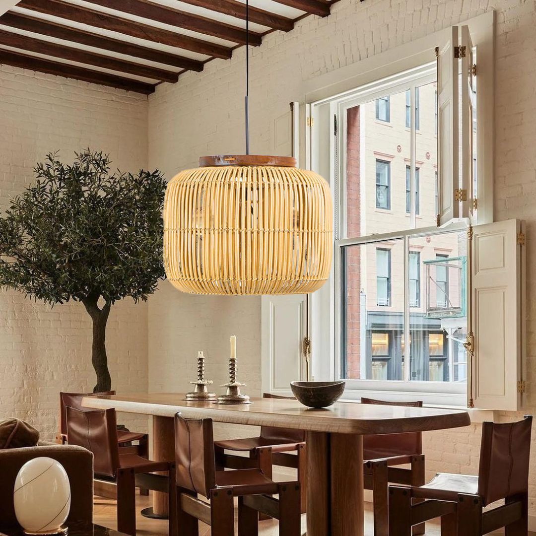 Barrel Hanging Lamp Charcoal-labpiecesign