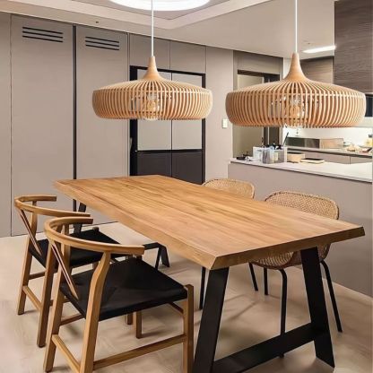Japanese Solid Wooden High Quality Pendant Light