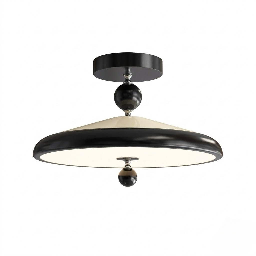 Modern Disc Flush Mount Ceiling Light