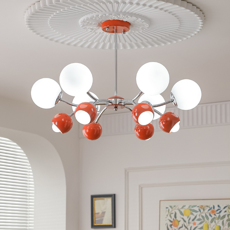 Living Room Chandelier Medieval Bauhaus Cream Style Chandelier