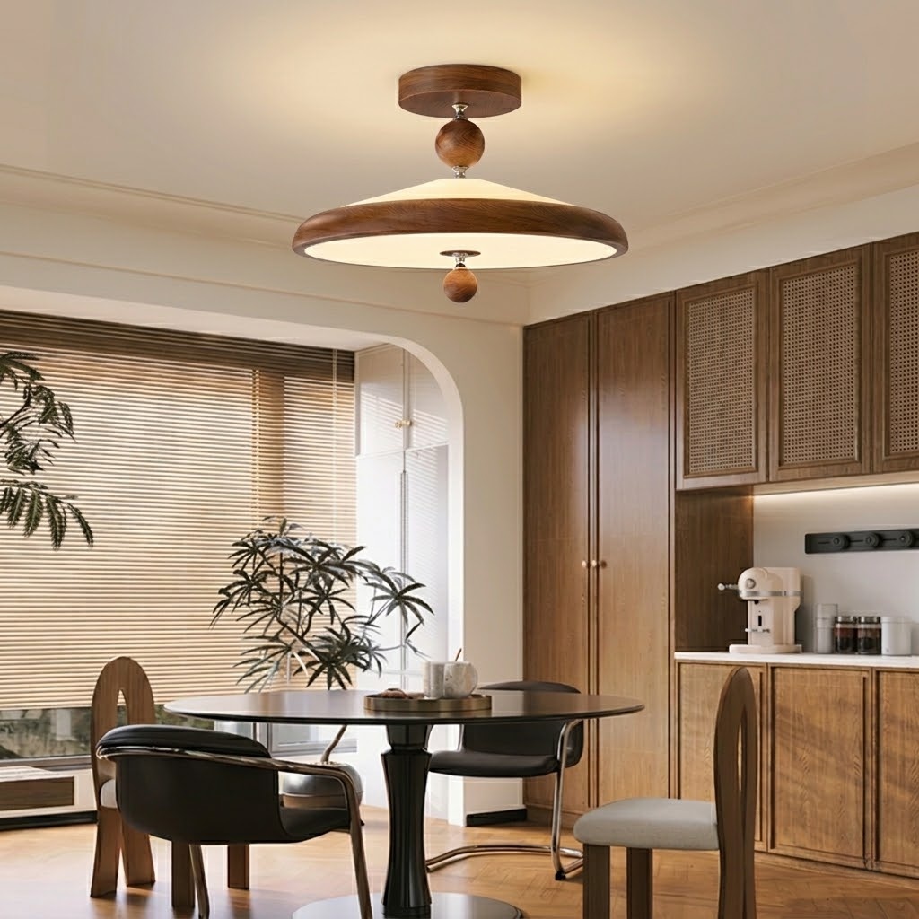Modern Disc Flush Mount Ceiling Light