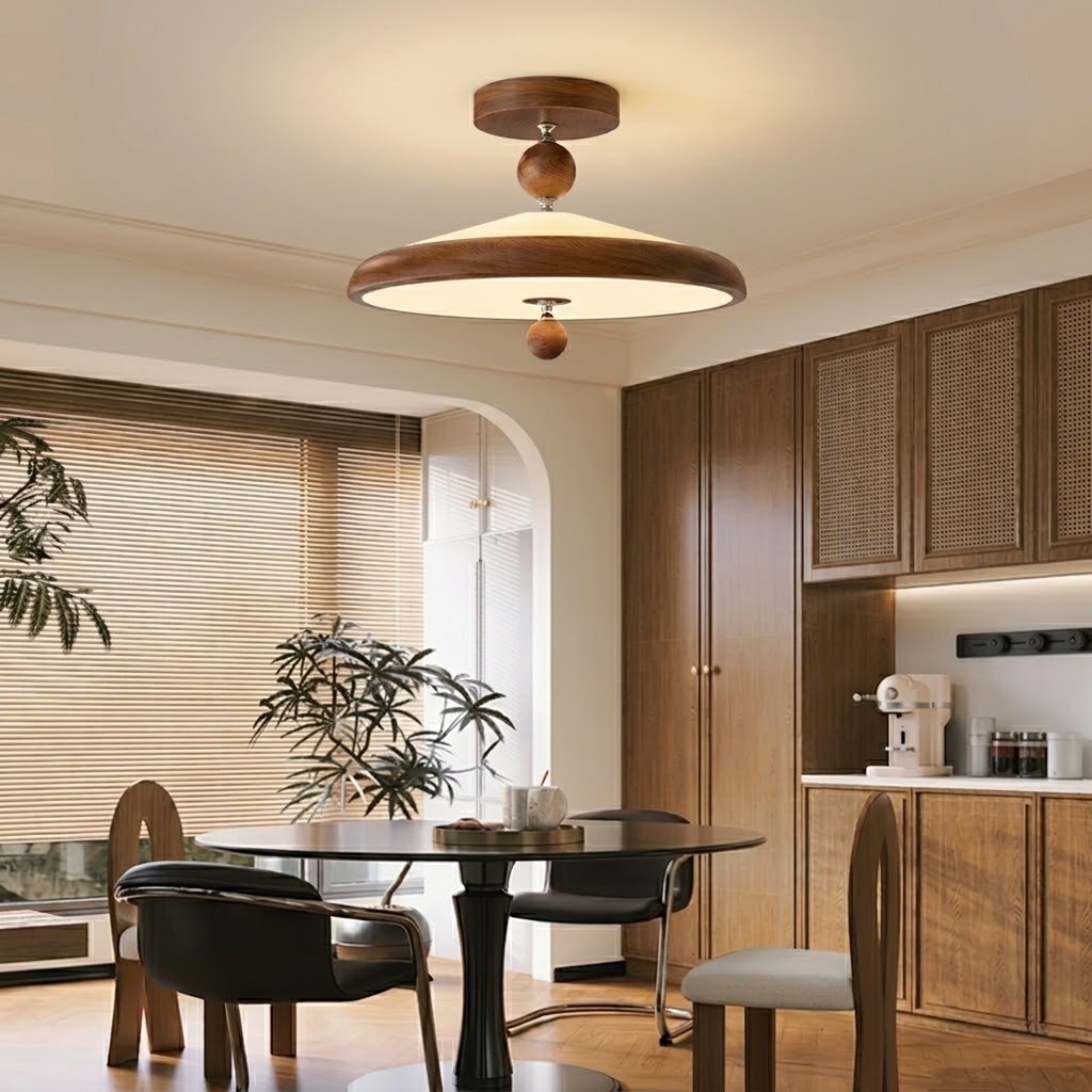 Modern Disc Flush Mount Ceiling Light