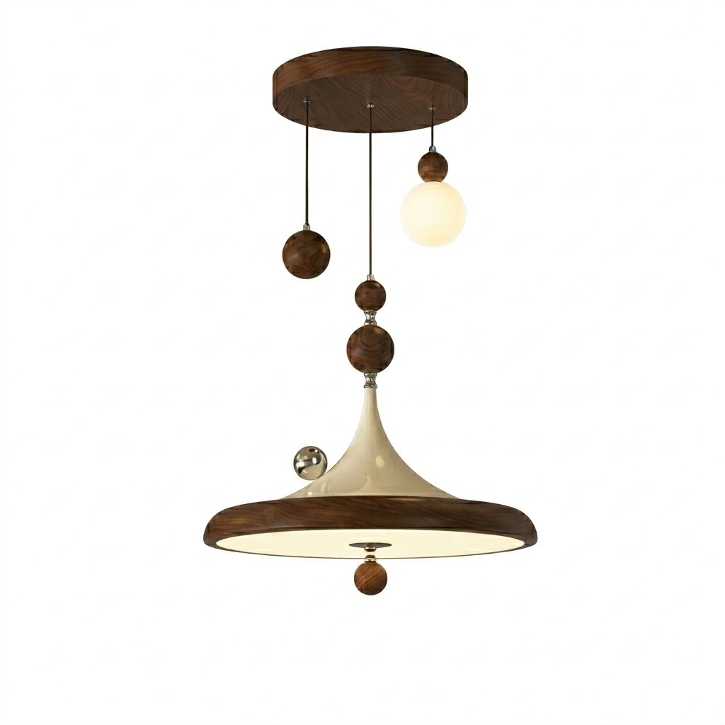 Modern Metal Multi-Sphere LED Pendant Light for Dining Room