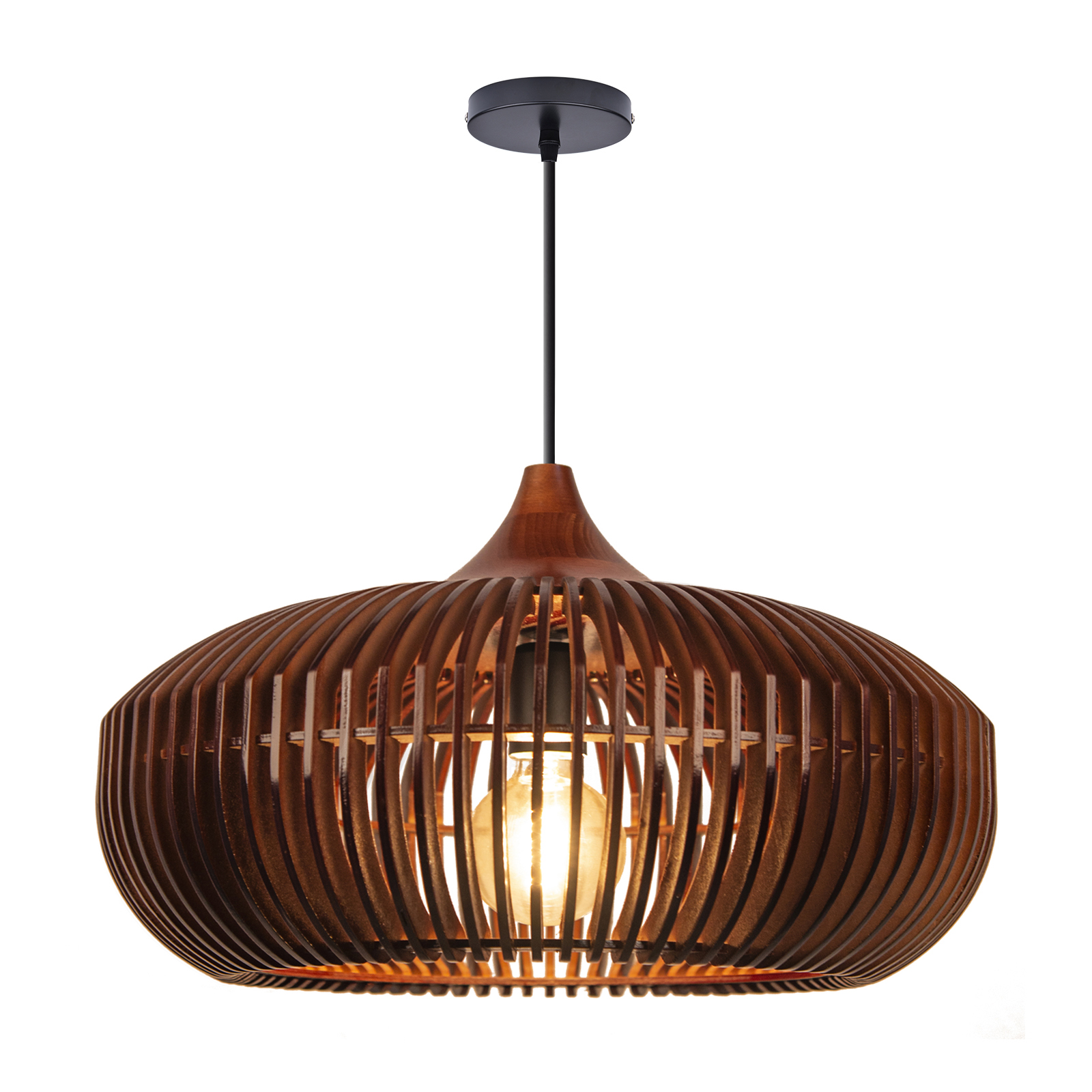 Japanese Solid Wooden High Quality Pendant Light
