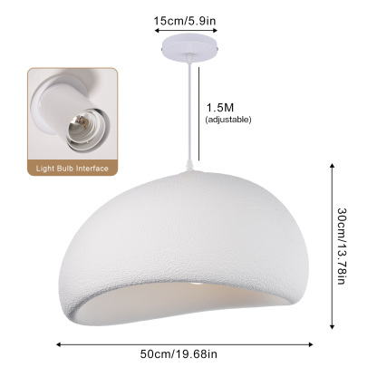 Wabi-Sabi Retro Resin Chandelier Nordic Pendant Light-labpiecesign