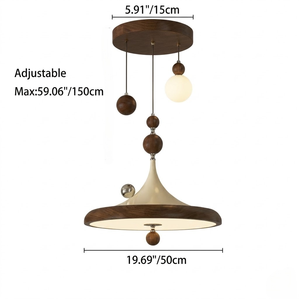 Modern Metal Multi-Sphere LED Pendant Light for Dining Room