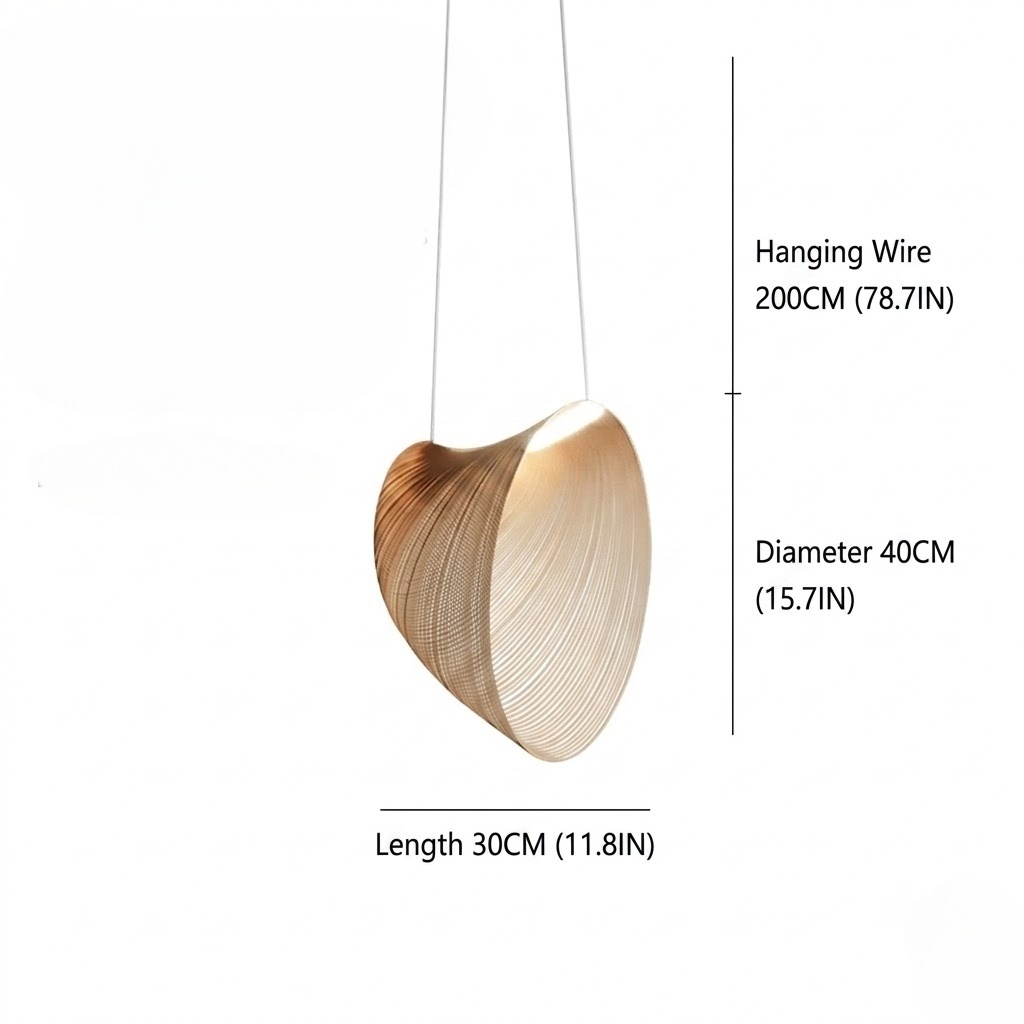 Sculptural Rattan Pendant Light for Dining Room