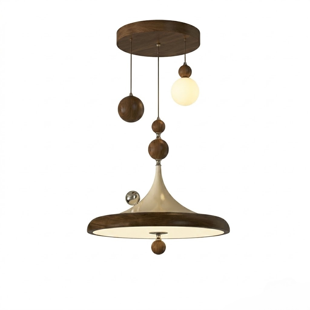 Modern Metal Multi-Sphere LED Pendant Light for Dining Room