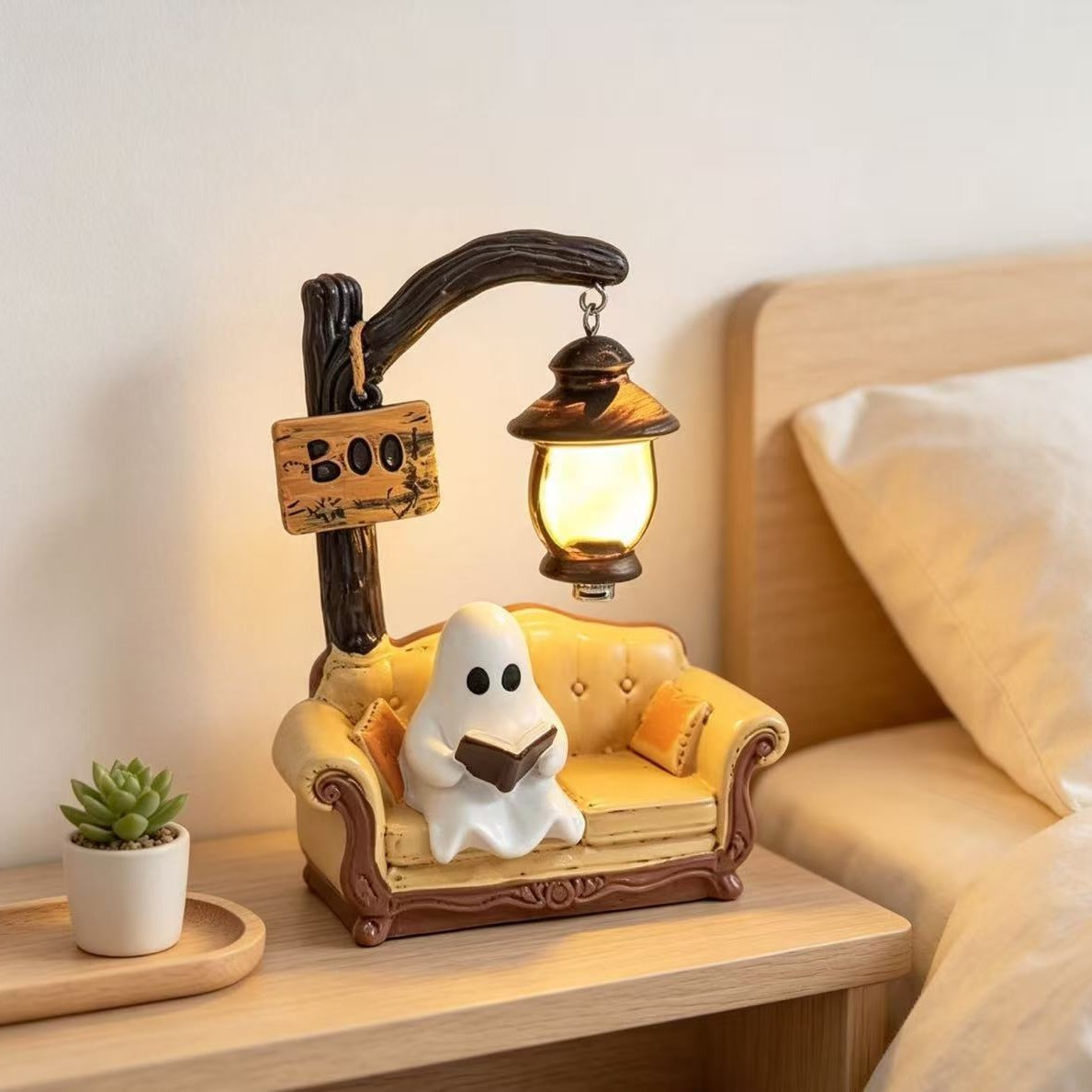 👻 Halloween Ghost Table Lamp