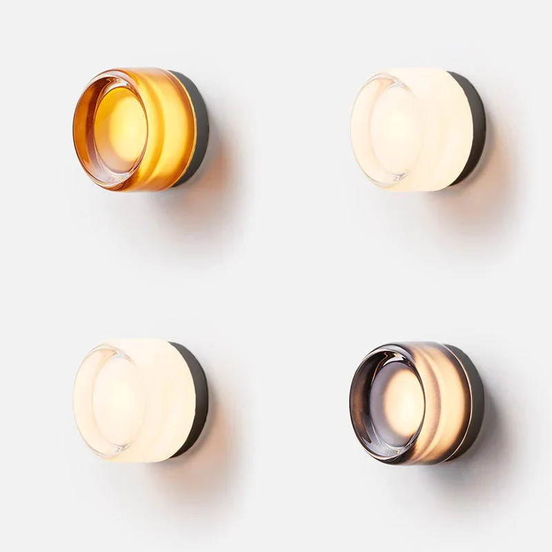 Glass Surface Mount Sconce