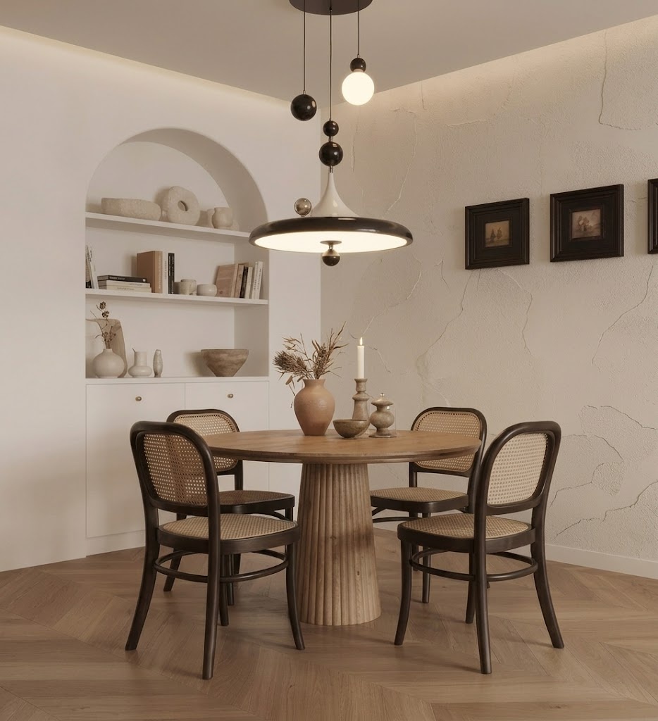 Modern Metal Multi-Sphere LED Pendant Light for Dining Room