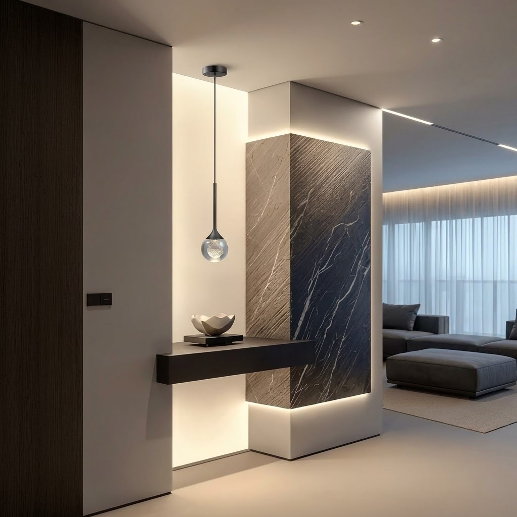 Modern Black LED Pendant Light for Dining Room