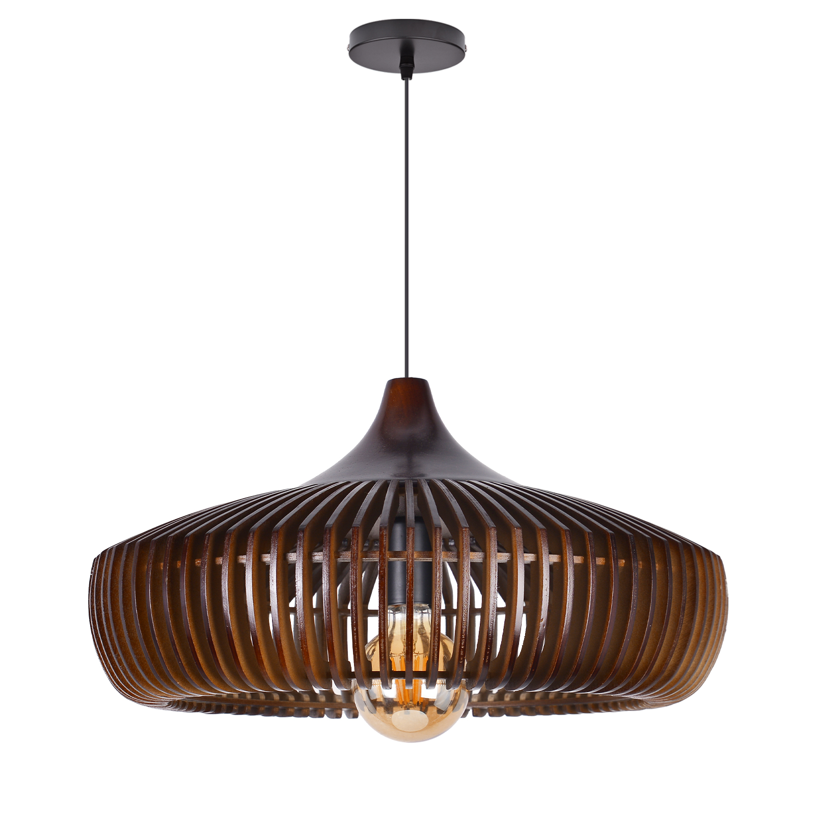 Japanese Solid Wooden High Quality Pendant Light