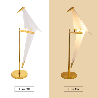 Golden Bird Metal Home Decor Table Lamp Floor Lamp-labpiecesign