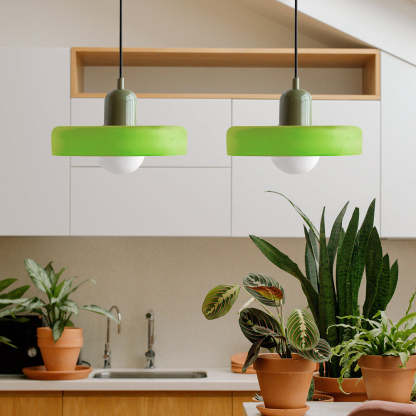 2 Heads Modern Bauhaus Glass Pendant Light-labpiecesign