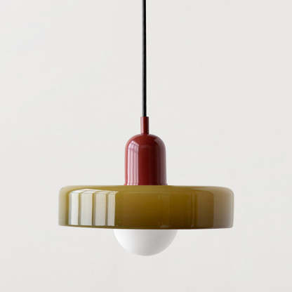 2 Heads Modern Bauhaus Glass Pendant Light-labpiecesign