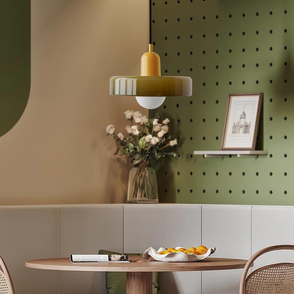 2 Heads Modern Bauhaus Glass Pendant Light-labpiecesign