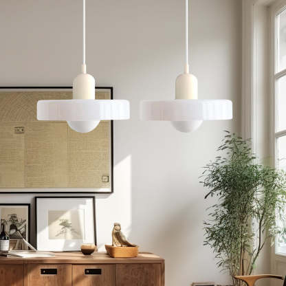 2 Heads Modern Bauhaus Glass Pendant Light-labpiecesign