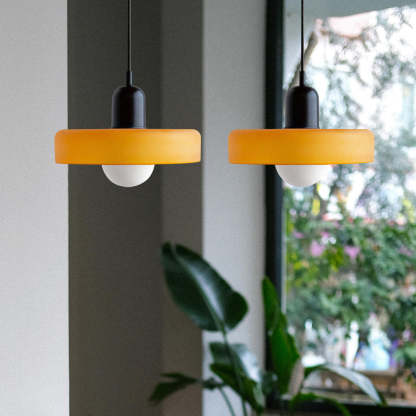 2 Heads Modern Bauhaus Glass Pendant Light-labpiecesign