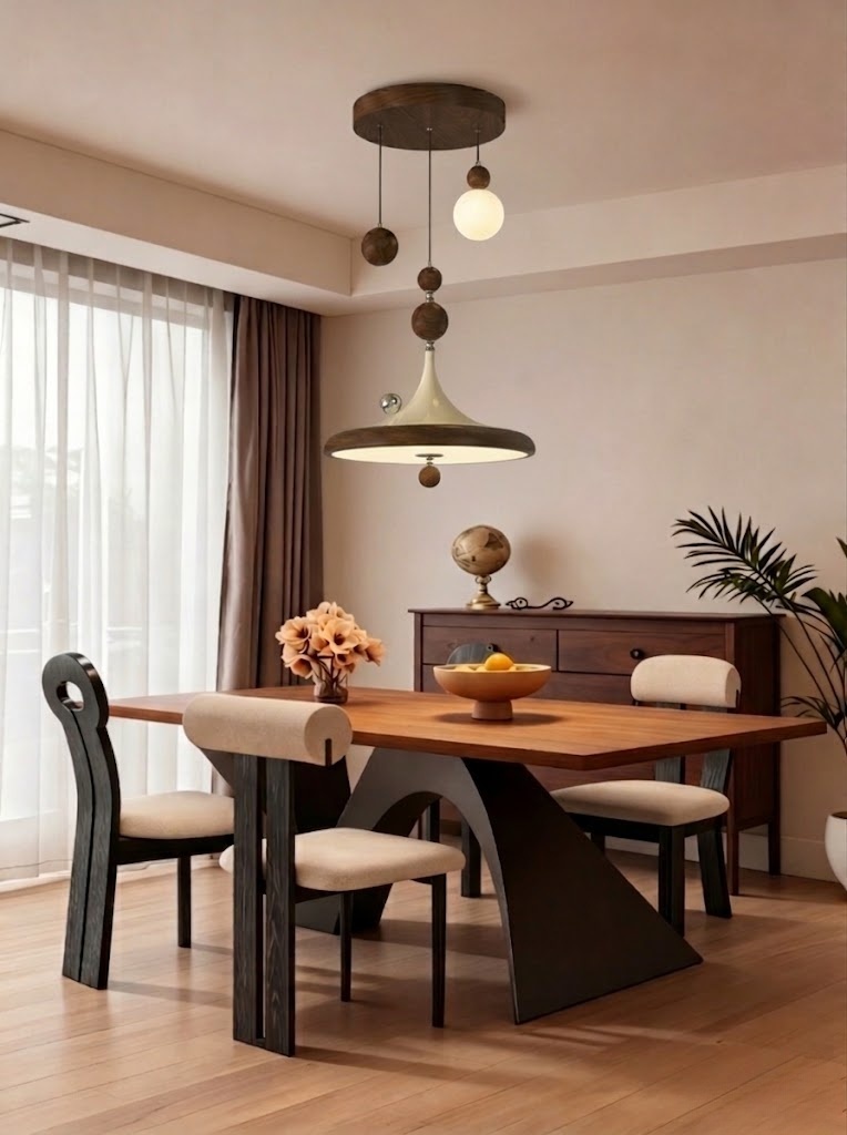 Modern Metal Multi-Sphere LED Pendant Light for Dining Room