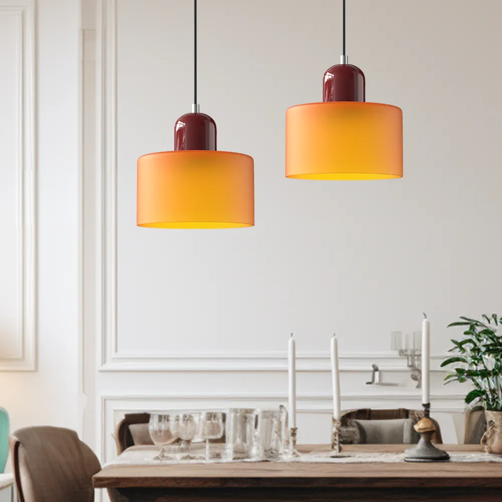 Bauhaus Small Glass Pendant Light-labpiecesign