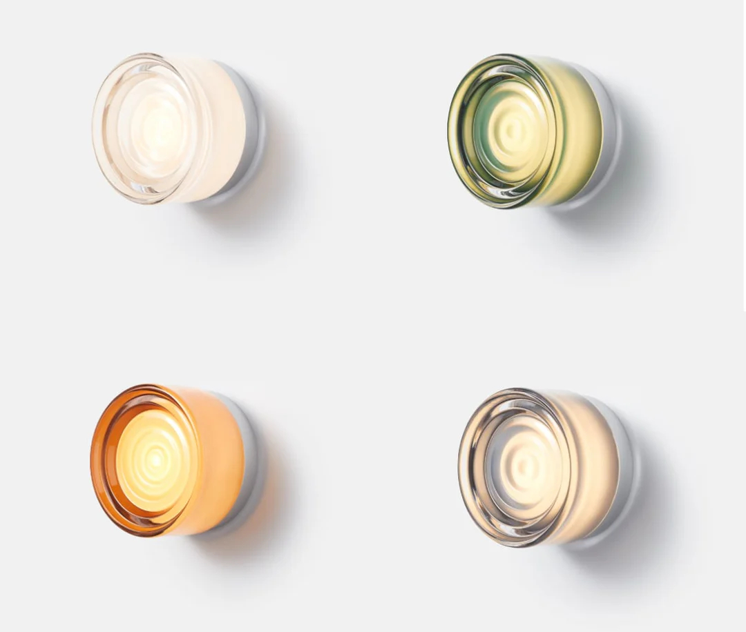 Glass Surface Mount Sconce