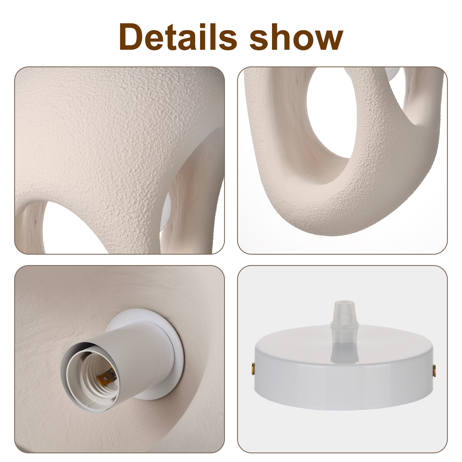 Japanese Wabi-Sabi Style Creative Retro Resin Sculpture Light -labpiecesign