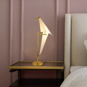 Golden Bird Metal Home Decor Table Lamp Floor Lamp-labpiecesign
