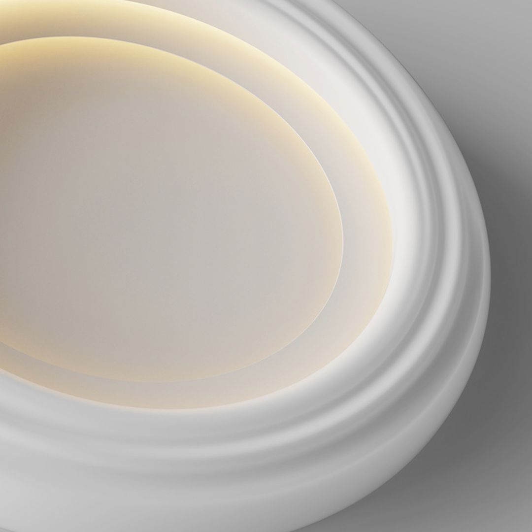 Full spectrum cream stylei eye protection modern simple LED smart ceiling light-labpiecesign