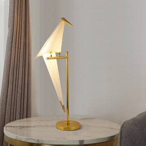 Golden Bird Metal Home Decor Table Lamp Floor Lamp-labpiecesign