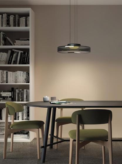Nordic Creative Clear Tinted Glass Pendant Lighting