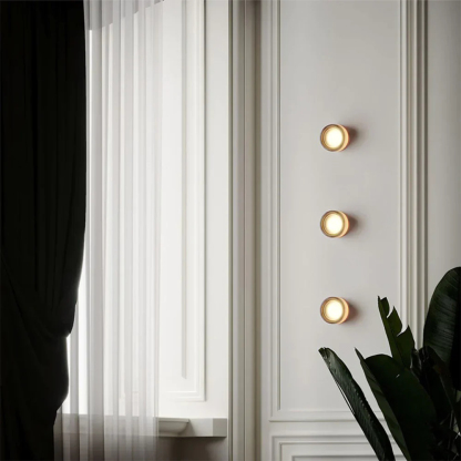 Glass Surface Mount Sconce