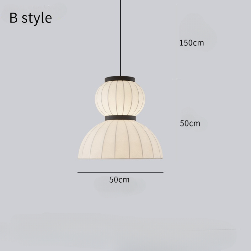 Retro Silk Chandelier for Restaurants