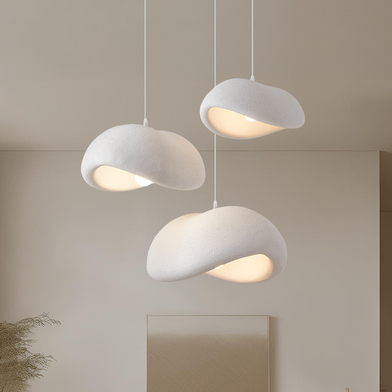 Minimalist Resin Pendant Lamp for Homestay Living Room