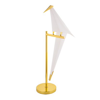 Golden Bird Metal Home Decor Table Lamp Floor Lamp-labpiecesign