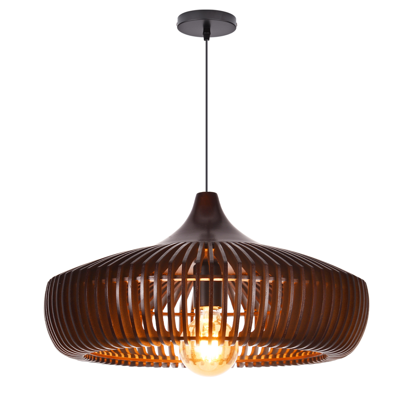 Japanese Solid Wooden High Quality Pendant Light