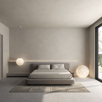 Nordic Style Simplicity Moon Hanging Light Fixtures -labpiecesign