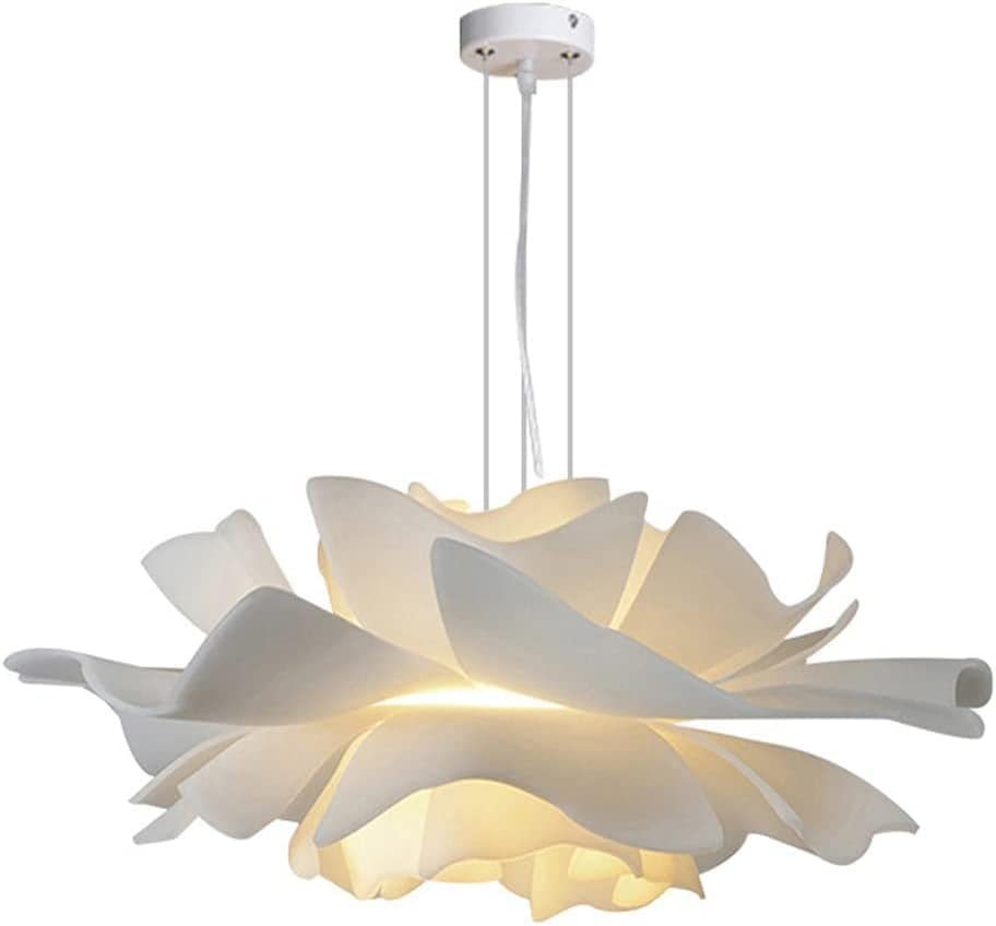 Nordic Simple White Flower Shape Ceiling Light-labpiecesign